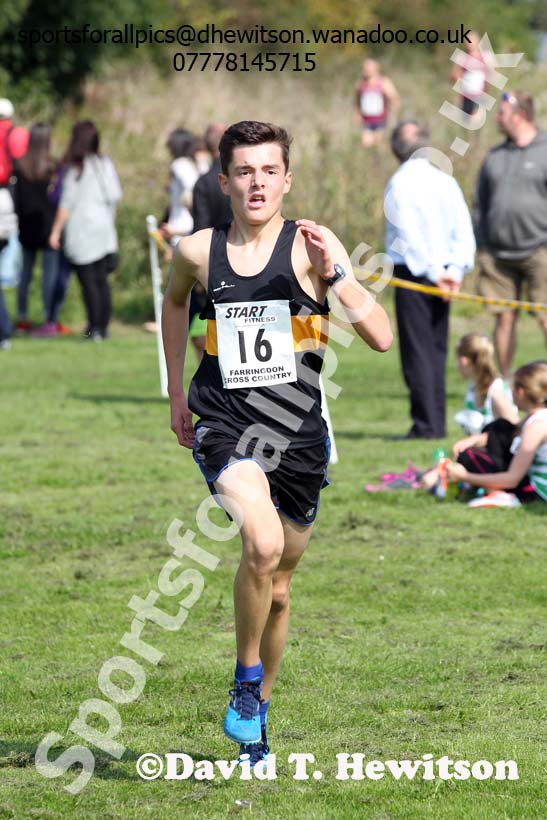 Mens under-17s Sunderland Harreirs Cross Country. Photo: David T. Hewitson/Sports for All Pics